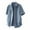 Light Blue, variant on Xdzjlr Polo Shirts For Men 2025 Summer Casual Denim Large Sized Thin Short Sleeved Stylish Mens Shirts Casual Xxxxl