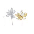 thumbnail image 4 of Rhinestone Poinsettia Pick (Asstd) - Set of 12, 4 of 4
