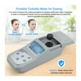 thumbnail image 4 of Portable Turbidity Meter, Scattering Light Tester For Water Quality, High Accuracy 0.1NTU, LCD Display, 90° Scattered Ligh ,Wide Range of Applications, 4 of 7