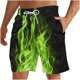 thumbnail image 1 of Pantalones Cortos Deportivos para Hombre, Pantalones Cortos de Playa con Cordón Impreso para el Día de la Independencia con Bolsillo Hechos de 95% Poliéster 5% Spandex, Pantalones Cortos Deportivos Pa, 1 of 4