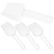 thumbnail image 1 of 4 cucharas medidoras de plástico para cocina, versátiles, para hielo, harina y granos., 1 of 7
