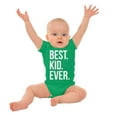 thumbnail image 3 of Best Kid Ever Child Parents Funny Romper Boys or Girls Infant Baby Brisco Brands 12M, 3 of 6