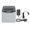 Black - US Plug, variant on Suodoka High Speed 80mm Thermal Receipt Printer with Auto Cutter, USB & Ethernet Port, 100-240V US Plug (8.27 inches / 21 cm)