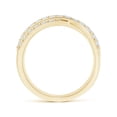 thumbnail image 2 of ANGARA IGI Certified Lab Grown 1.48 Ct Entwined Diamond Wrap Ring for Women in 14K Yellow Gold (Size-1.9mm|Color-F-G|Clarity-VS) | April Birthstone, Anniversary, Jewelry Gift for Women | Diamond Ring, 2 of 8
