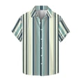 thumbnail image 2 of Wancir Chemises pour Hommes en Solde Mode Femme Décontractée Manches Courtes Col Rabattu Chemise à Boutons, 2 of 5