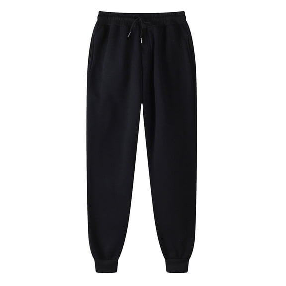 cocolona Sweatpants for Men S-3XL - Hip-hop Legging Padded Joggers Pants with Pockets