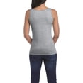 thumbnail image 2 of Gildan Softstyle Ladies' Tank Top , 64200L , Black , Large, 2 of 2