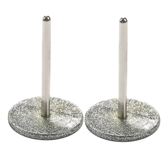 BRIGHTFUFU Juego de 2 brocas eléctricas para uñas, accesorios para lijar y quitar cutículas, para pedicura, cuidado de los pies y eliminación de piel muerta.