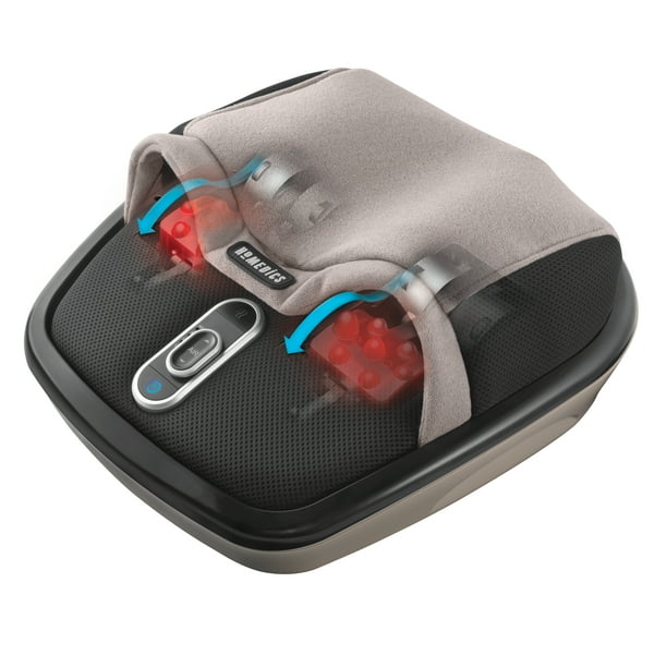 HoMedics Air Compression + Shiatsu Foot Massager, Shiatsu Air MAX FMS