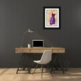 thumbnail image 3 of St. Hilaire, Elizabeth 23x32 Black Ornate Wood Framed with Double Matting Museum Art Print Titled - Dress Whimsy IV, 3 of 4