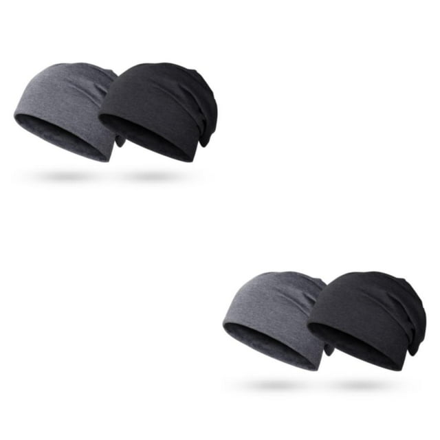 stanreset 2 Piece Stay Fashionable In Winter Trendy Cap For Cold Days Unisex Cotton Beanie Hat Hip Hop 2Set