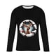 thumbnail image 4 of Blusas y camisas de manga larga y cuello redondo para hombre, informales, con estampado navideño, deportivas, de poliéster., 4 of 5
