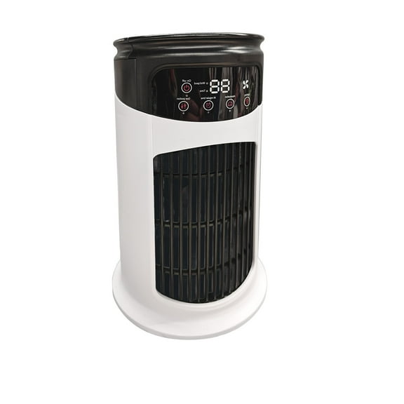 Moocorvic Air Conditioners Portable, 9.3Inches Small Quiet Personal Air Cooler,USB Powered Mini Desktop Cooling Misting Fan 4 Molds Office, Home