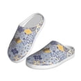 thumbnail image 2 of Balery Colorful Mandalas Pattern Women's Fuzzy Memory Foam Slippers Fluffy Winter House Shoes Indoor and Outdoor-39/40, 2 of 7