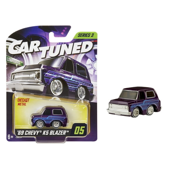 CarTuned Series 3 1969 Chevy K5 Blazer (Lowrider) Diecast Collectors Cars - Styles May Vary