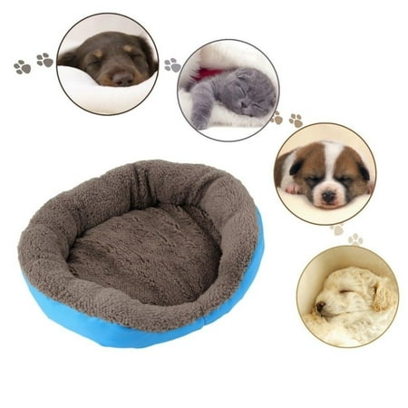 Small Medium Pet Dog Puppy Cat Soft Fleece Cozy Warm Nest Bed House Cotton Mat HOT