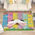 thumbnail image 2 of Easter Rugs for Kitchen - Happy Easter Rug, 3x4 Rug, Kids Cute Bunny Area Rug, Easter Eggs Washable Non Slip Rugs, Girls Spring Carpet - Home Decor, Easter Gifts for Girls, 2 of 7