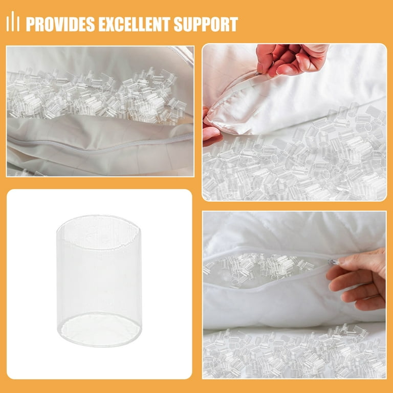 Hose Pillow Filling Bed Pillows Portable Pillow Stuffings Stuffing for Pillow Clear Pillow Insert Pipe Walmart