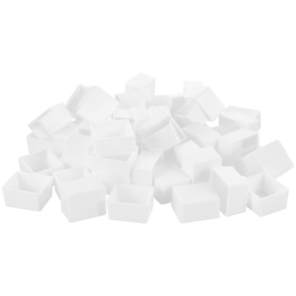 WEAVILUX Watercolor Half Pans Set 50 Empty Stable Paint Pans for Painting and Art Supplies