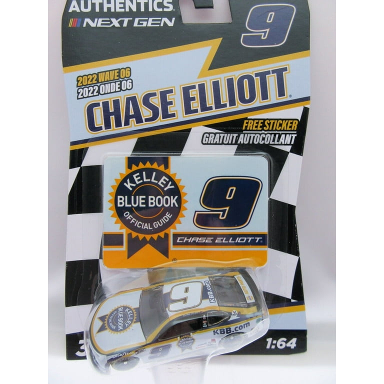 Chase Elliott Kelly Blue Book 9 NASCAR Authentics Die Cast 1