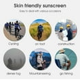 thumbnail image 3 of Outdoor Ice Silk Mask for Summer Sun Protection, Full Wrap Design for Cycling and Riding, UV Blocker Face Mask, Cooling and Breathable Face Covering for Hot Weather, 3 of 4