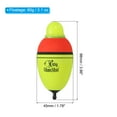 thumbnail image 2 of 2.1oz Lighted Fishing Slip Bobbers EVA Light Up Fishing Float, Yellow, 3 Pack, 2 of 5