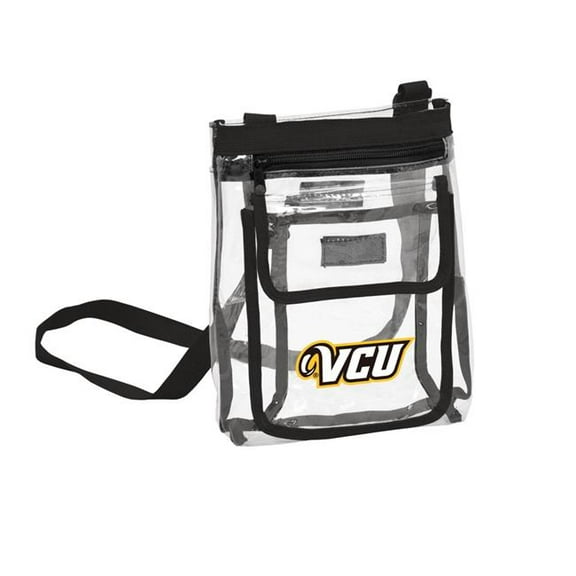 Logo Brands 376-66P VCU Gameday Clear Crossbody