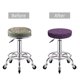 thumbnail image 5 of Balery Retro Florals Purple Fundas de asiento para taburete de bar redondo de tela de terciopelo ajustables que protegen de arañazos y manchas para sillas de 14 a 17 pulgadas.-13 inch, 5 of 7