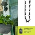 thumbnail image 3 of Chain for Hanging Plants, 10 Inch Black Plant Chains for Hanging Planter Baskets Kits with Hooks for Bird Feeder Wind Chime, Small Chains Perfect for Indoor Outdoor Decor., 3 of 7