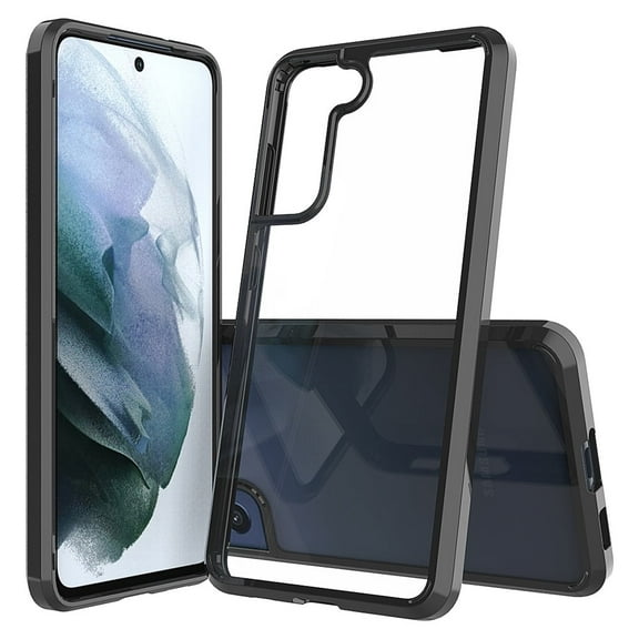 GSA Shockproof Bumper Case for Samsung Galaxy S22 Ultra - Clear/Black