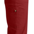 thumbnail image 6 of High Waisted Cargo Pants for Women Straight Leg Work Trousers Multi-Pockets Utility Bottoms Breathable Cotton Twill Outdoorwear, 6 of 8