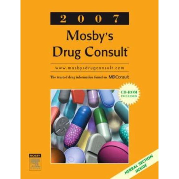 Pre-Owned Mosby's Drug Consult 2007 (Generic Prescription Physician's Reference Book Series) (Hardcover) 0323040586 9780323040587