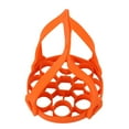 thumbnail image 2 of 9Hole Silicone Egg Steamer Rack AntiScalding Pressure Cooker Sling Heat Insulation Pad(Orange ), 2 of 8