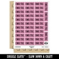 thumbnail image 2 of Final Sale Dotted Border Sticker Set - Light Pink - Gloss Finish - 1.5" Small, 2 of 7