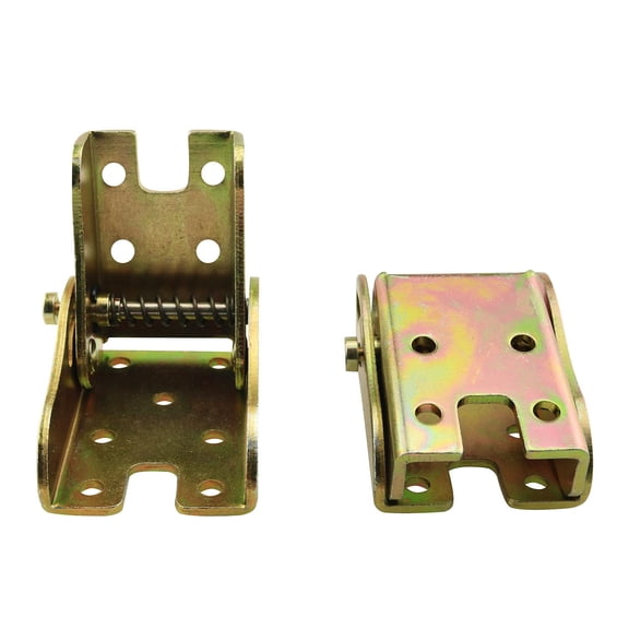 4pcs 90 Degree Self-Lock Folding Hinge Stainless Steel Furniture Bracket 2.5mm Thick