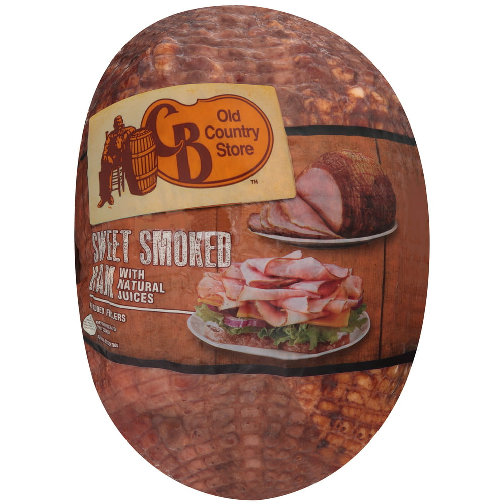 Cb Old Country Store Sweet Smoked Ham Deli Sliced 1lb