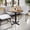 Natural/Walnut, variant on Emma + Oliver 30" Round Black/Mahogany Reversible Laminate Table Top