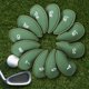 thumbnail image 2 of 12 palos de golf portátiles de PU (verde), 2 of 7