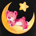thumbnail image 3 of CafePress - Pink Sleepy Teddy On Moon - Women's Dark Pajamas, 3 of 4