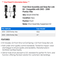 thumbnail image 2 of Front Strut Assembly and Sway Bar Link Kit - Compatible with 2003 - 2008 Pontiac Vibe 2004 2005 2006 2007, 2 of 2