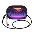thumbnail image 2 of FORMRS Mini Crossbody Bag for Women Adjustable Shoulder Rope Travel Casual Phone Purse, Pink Digital Art, 2 of 7