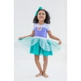 thumbnail image 4 of Disney The Little Mermaid Ariel Toddler Girls Cosplay Dress and Headband Toddler to Little Kid, 4 of 5