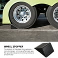 Haqieyen Rv Chock Block Trailer Wheel Chock AntiSlip Camper Vehicle