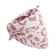 Baby Muslin Bibs Triangle Soft Cotton Solid Color Bibs Saliva Towel Boys Girls Feeding Apron Bandana Drool Stuff Bibs A-4