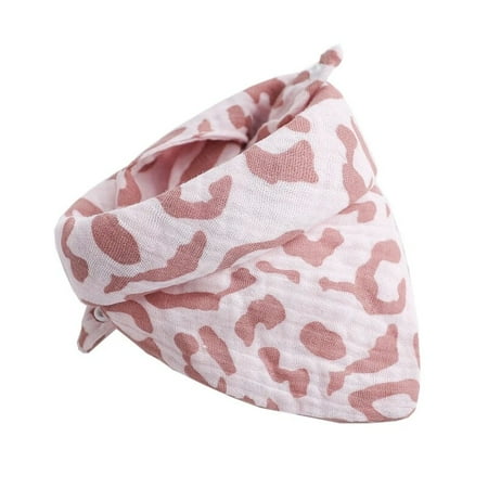 Baby Muslin Bibs Triangle Soft Cotton Solid Color Bibs Saliva Towel Boys Girls Feeding Apron Bandana Drool Stuff Bibs A-4