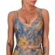 thumbnail image 1 of Sujetador deportivo para mujer Tie Dye Print Extraíble Acolchado Elástico Longline, 1 of 7