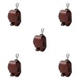 thumbnail image 1 of Justharion Compact and Waterproof Golf Ball Holder Sack Golf Balls Safe and Dry Upgrade Brown 5Set, 1 of 6
