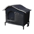 thumbnail image 1 of Flynix Maison pour Chat Maison Cachée Extérieure Rideau Isolé Coupe-Vent Imperméable Abri pour Animaux m, 1 of 9