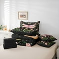 thumbnail image 6 of Feelyou Child Tribal Dragonfly Comforter Set 7pcs, Rustic Floral Plant Full Bedding Set, 6 of 8