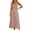 Brown, variant on Womens Summer Dresses Striped Sleeveless Square Neck A Line Dress Soft Casual Lounge Maxi Dress Brown S